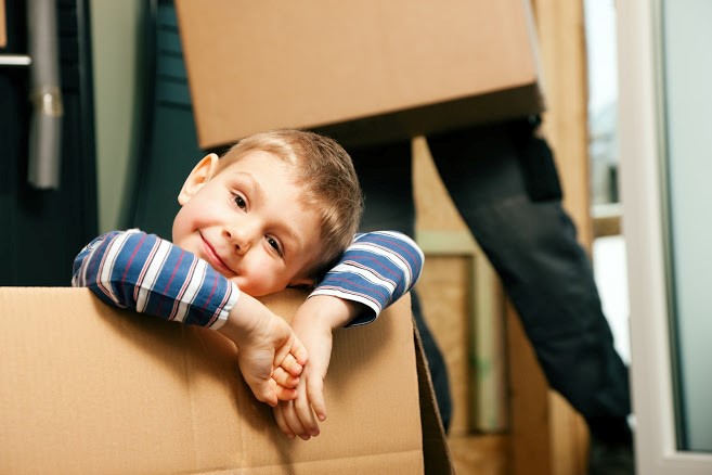 Smiling Kid — Chicago, IL — Affordable Moving Company, Inc.